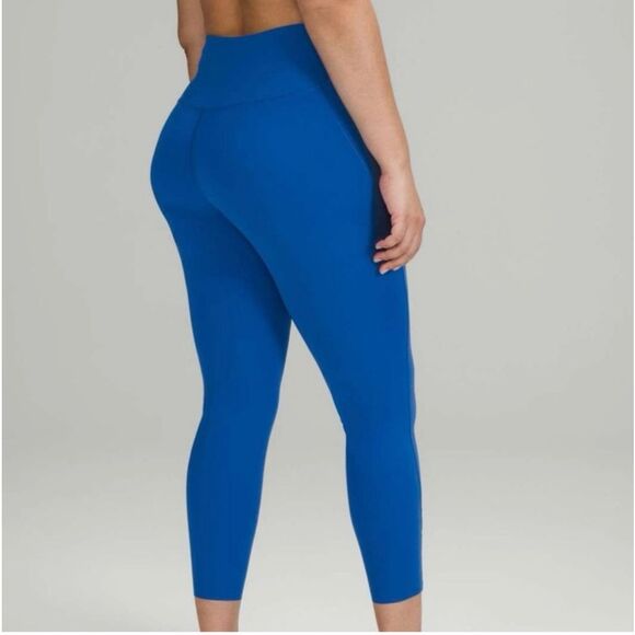 Lululemon NEW size 16 base pace blue leggings / tights - Picture 2 of 9